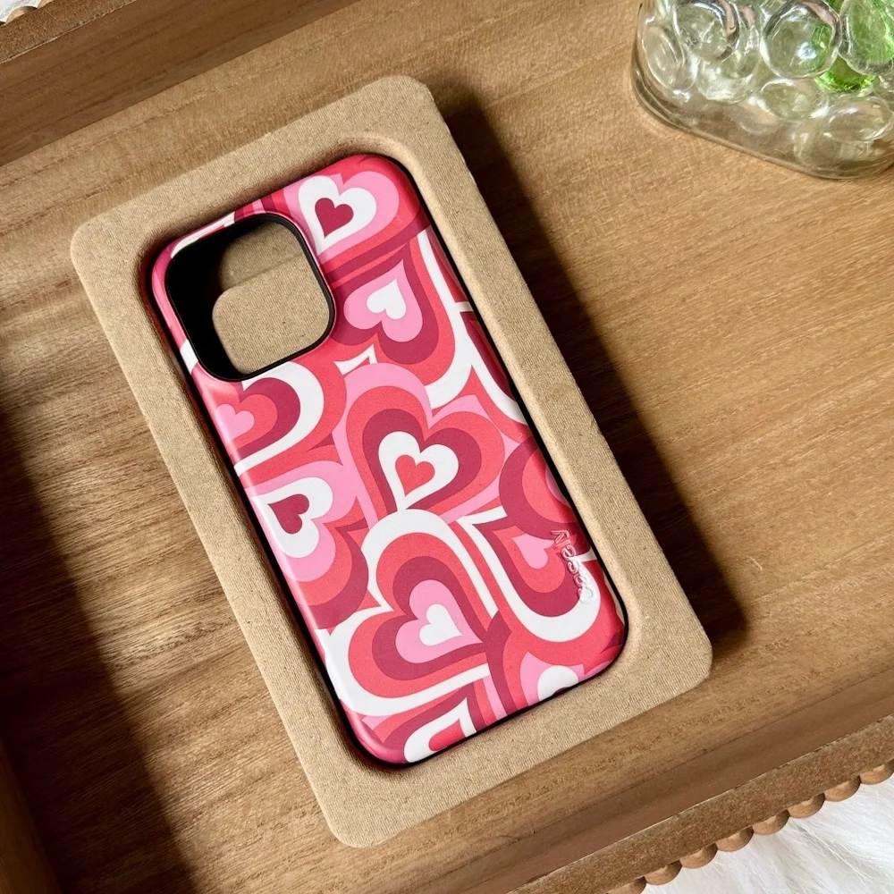Casely iPhone Case Love Song Remix Ombre Hearts Case –  Iphone 15 Pro Max‎